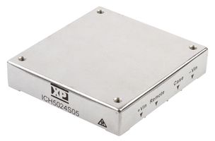 XP POWER ICH5024S12 Isolated Through Hole DC/DC Converter, 2:1 Input, ITE, Half Brick, 2:1, 50 W, 1 Output, 12 V