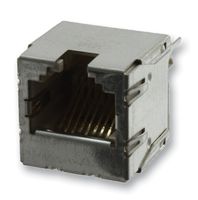 HIROSE / HRS TM21R-3C-88(51) Modular Connector, RJ45 Jack, 1 x 1 (Port), 8P8C, Cat5e, Through Hole Mount