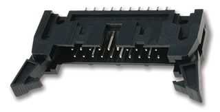 AMPHENOL COMMUNICATIONS SOLUTIONS T816150A1S102CEU Pin Header, Wire-to-Board, 2.54 mm, 2 Rows, 50 Contacts, Through Hole, T816