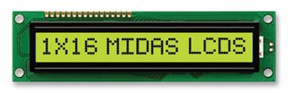 MIDAS DISPLAYS MC11609A6W-SPTLY-V2
