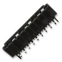 TE CONNECTIVITY - AMP 5-520315-9 FFC / FPC Board Connector, 2.54 mm, 9 Contacts, Receptacle, Trio-Mate, Through Hole