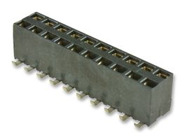 TE CONNECTIVITY - AMP 966645-8 Rectangular Power Connector, 16 Contacts, AMPMODU HV-100, PCB Mount, Surface Mount, 2.54 mm