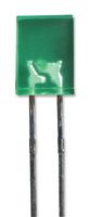 KINGBRIGHT L-103GDT LED, Low Power, Green, Through Hole, 2mm x 5mm, 20 mA, 2.2 V, 568 nm