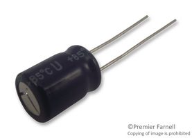 PANASONIC ECEA1AN221U Electrolytic Capacitor, 220 µF, 10 V, ± 20%, Radial Leaded, 2000 hours @ 85°C