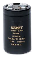 KEMET ALS40A333MF063 Electrolytic Capacitor, 33000 µF, 63 V, ± 20%, Screw, 13000 hours @ 105°C