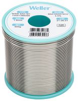 WELLER T0051386099 Solder Wire, 96.5/3/0.5, 1.6mm Diameter, 221°C, 500g
