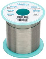 WELLER T0051388599 Solder Wire, 96.5/3/0.5, 0.8mm Diameter, 221°C, 250g