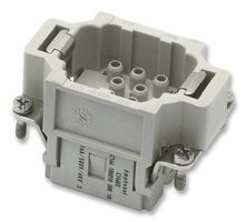 AMPHENOL SINE/TUCHEL C146 10A010 500 10 Heavy Duty Connector, heavymate EE Series, Insert, 10+PE Contacts, E6, Plug