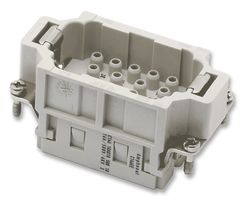 AMPHENOL SINE/TUCHEL C146 10A018 500 10 Heavy Duty Connector, heavymate EE Series, Insert, 18+PE Contacts, E10, Plug