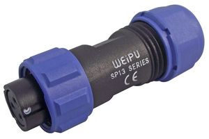 CLIFF ELECTRONIC COMPONENTS FM686813 Circular Connector, Sealed Circular Connector, Cliffcon 68 Series, Cable Mount Receptacle