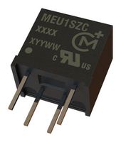 MURATA POWER SOLUTIONS MEU1S0303ZC Isolated Through Hole DC/DC Converter, 1kV Isolation, ITE, DIP, 1:1, 1 W, 1 Output, 3.3 V