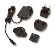 XP POWER VER05US050-UB AC/DC Power Supply, ITE, 1 Output, 5 W, 5 VDC, 1 A