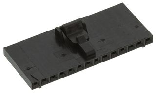 TE CONNECTIVITY - AMP 1-104257-3 Connector Housing, MTE, Receptacle, 14 Ways, 2.54 mm, AMPMODU Socket Contacts