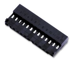 AMP - TE CONNECTIVITY 3-644563-4 IDC Connector, IDC Receptacle, Female, 2.54 mm, 1 Row, 4 Contacts, Cable Mount