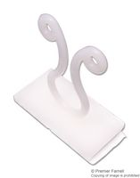 TR FASTENINGS TRKLB-450-01-A-RT Fastener, Twist Tie on Base, Adhesive Backed Cable Clamp, 12.7 mm, Nylon 6.6 (Polyamide 6.6)