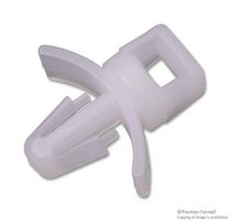 TR FASTENINGS TRFTH-3-01 Cable Tie Mount, Push Barb, 4.75 mm, Natural, Nylon 6.6 (Polyamide 6.6), 15.9 mm, 5.3 mm