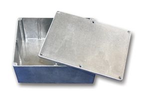 BUD INDUSTRIES CN5714 Metal Enclosure, IP66, NEMA 1, 2, 4, 4X, 12, 13, Small, Diecast Aluminium, 67.158 mm, 175 mm
