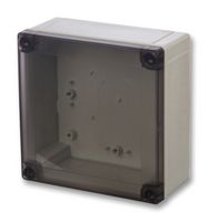FIBOX PC 125/60 HT ENCLOSURE Plastic Enclosure, IK08, High Base, Multipurpose, Polycarbonate, 60 mm, 130 mm, 130 mm, IP66, IP67