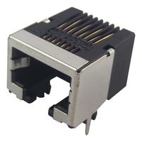 AMPHENOL COMMUNICATIONS SOLUTIONS 92250-088LF Modular Connector, RJ45 Jack, 1 x 1 (Port), 8P8C, Cat3, Through Hole Mount
