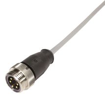 HARTING 21 34 969 7495 006 Sensor Cable, 7/8" Plug, 7/8" Receptacle, 4 Positions, 600 mm, 23.6 "