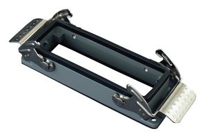 MOLEX / GWCONNECT 7824.6414.0 Heavy Duty Connector, Base, Bulkhead Mount, Aluminium Body, 2 Lever, 24B