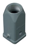 MOLEX / GWCONNECT 7803.6207.0 Heavy Duty Connector, PG11 Top Entry, 2 Pegs, Hood, Top Entry, Nylon (Polyamide) Body, 1 Lever, 3A