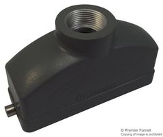 MOLEX / GWCONNECT 7824.6509.0 Heavy Duty Connector, PG21 Side Entry, 2 Pegs, Hood, Side Entry, Aluminium Body, 1 Lever, 24B