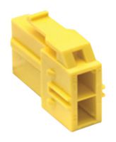 MOLEX 151049-2203 Connector Housing, Yellow, CP-6.5 151049 Series, Receptacle, 2 Ways, 6.5 mm