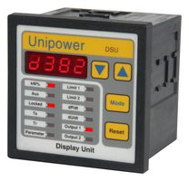 UNIPOWER DSU D382 Panel Meter, APM382 Series, Programming Unit, Power, 15 Vdc to 30 Vdc