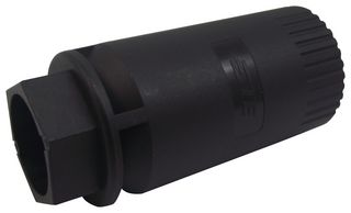 TE CONNECTIVITY 2213413-2 Connector Accessory, 11-14mm Dia, Cable Ring Nut, 3 Pole Sealed Free Hanging Socket Connector