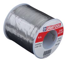 DURATOOL SPC22131 Solder Wire, 63/37, 0.64mm Diameter, 183°C, 454g