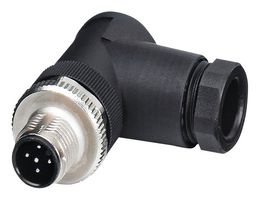 PHOENIX CONTACT 1681473 Sensor Connector, IP67, Right Angle, M12, Male, 5 Positions, Screw Pin, Right Angle Cable Mount