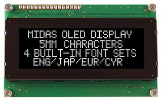 MIDAS DISPLAYS MCOB42005A1V-EWP