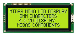 MIDAS DISPLAYS MC42008A6W-SPTLY