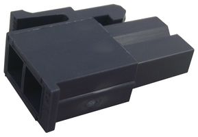 MOLEX 46992-0210 Connector Housing, Black, Mini-Fit Jr. 46992 Series, Receptacle, 2 Ways, 4.2 mm