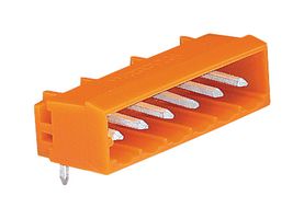 WAGO 231-535/001-000 Terminal Block, Header, 5.08 mm, 5 Ways, 10 A, 300 V, Through Hole Right Angle