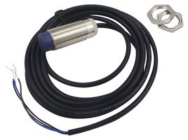 TELEMECANIQUE SENSORS XS218BLPAL2 Inductive Proximity Sensor, Cylindrical, OsiSense XS, M18, 8 mm, PNP, 12 V to 24 V, Pre-wired