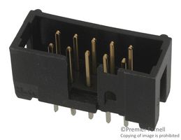 3M D2510-6002-AR Pin Header, Wire-to-Board, 2.54 mm, 2 Rows, 10 Contacts, Through Hole Straight, D2500