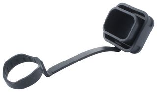 SCHURTER 0098.0106 Dust Cap / Cover, IP67, Protection Cover, Schurter 4762 Series Cord Connectors, Thermoplastic Body
