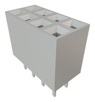 SAMTEC BCS-104-L-D-TE PCB Receptacle, Board-to-Board, 2.54 mm, 2 Rows, 8 Contacts, Through Hole Mount