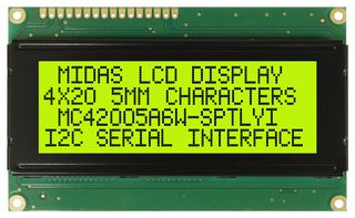 MIDAS DISPLAYS MC42005A6W-SPTLYI-V2