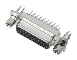 HARTING 09562517513 D Sub Connector, HD26, High Density, Receptacle, 26 Contacts, DA, Solder