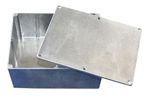BUD INDUSTRIES CN-5704 Metal Enclosure, Small, Diecast Aluminium, 51.31 mm, 63.6 mm, 114.6 mm, IP65, IP66