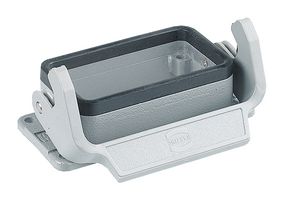 HARTING 09302160307 Heavy Duty Connector, Base, Bulkhead Mount, Aluminium Body, 1 Lever, 16B, Han 16B Hoods & Inserts