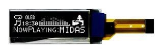 MIDAS DISPLAYS MCOT128032CY-WS