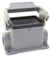 ILME C7IE06L Heavy Duty Connector, Base, Bulkhead Mount, Metal Body, 1 Lever, ILME Connector Inserts, E-Xtreme