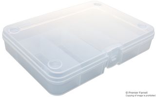 GT LINE WL 01 Storage Box, 6 Compartment, Polypropylene, Component, 120 mm x 30 mm x 163 mm