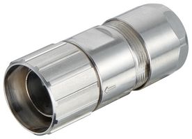 HARTING 09151000402 Heavy Duty Connector, Base, Cable Mount, Top Entry, Brass Body, Screw, M23