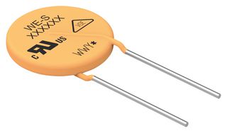WURTH ELEKTRONIK 820552711 TVS Varistor, 275 V, 350 V, WE-VD, 745 V, Disc 5mm, Metal Oxide Varistor (MOV)