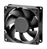 MULTICOMP MC002709 DC Axial Fan, 12 V, Square, 80 mm, 25 mm, Vapo Bearing, 33 CFM